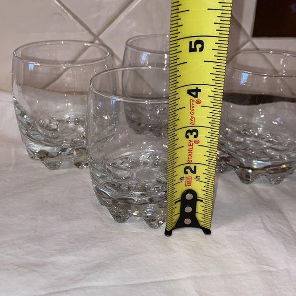 new set of 4 Bormioli Rocco Galassia Juice rocks  Glass - Picture 7 of 9